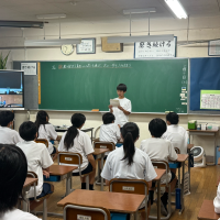 令和７年７月10日（木）　２年生 夏休みを迎える前に　～初志を貫ける自分であるために～